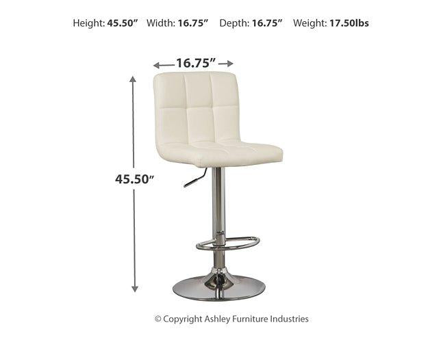 Bellatier Adjustable Height Bar Stool - Furniture 4 Less Outlet (Salinas,CA)
