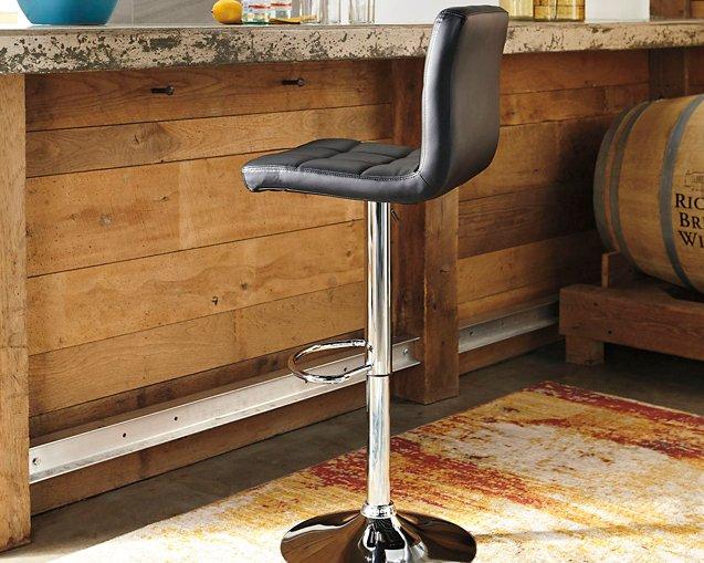 Bellatier Adjustable Height Bar Stool - Furniture 4 Less Outlet (Salinas,CA)