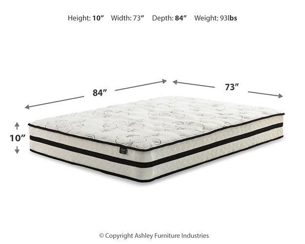 Chime 10 Inch Hybrid Mattress Package - Furniture 4 Less Outlet (Salinas,CA)