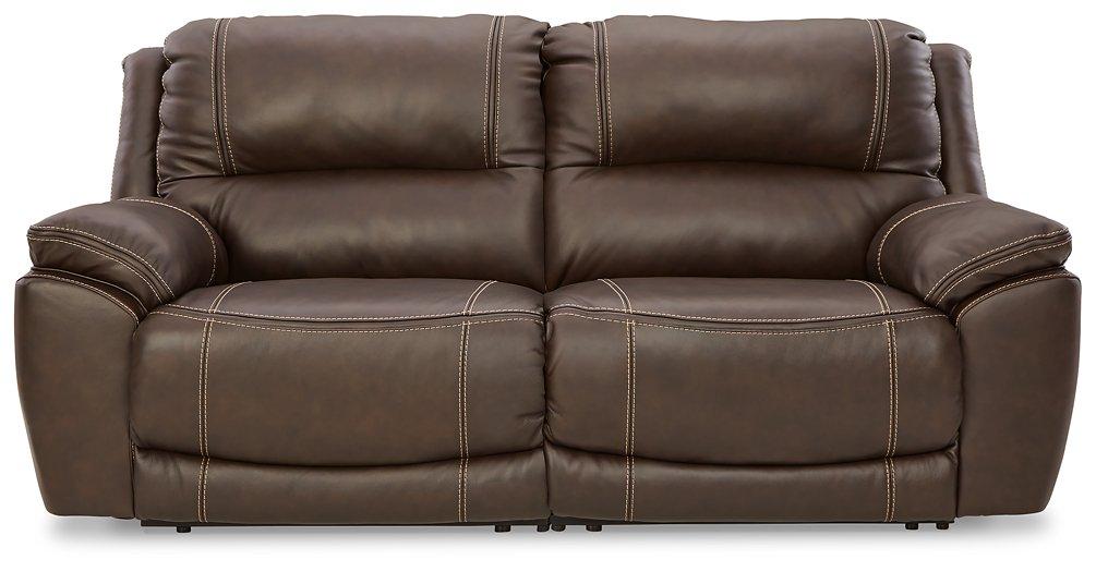 Dunleith Power Reclining Sectional Loveseat - Furniture 4 Less Outlet (Salinas,CA)
