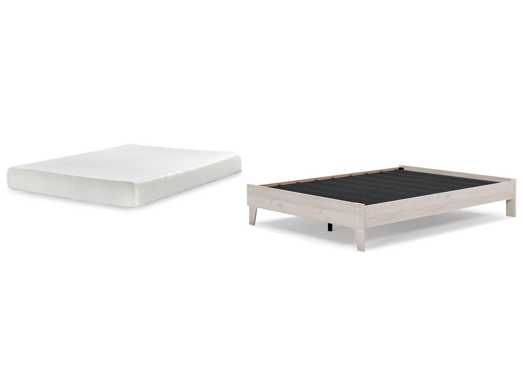Socalle Bed and Mattress Set - Furniture 4 Less Outlet (Salinas,CA)