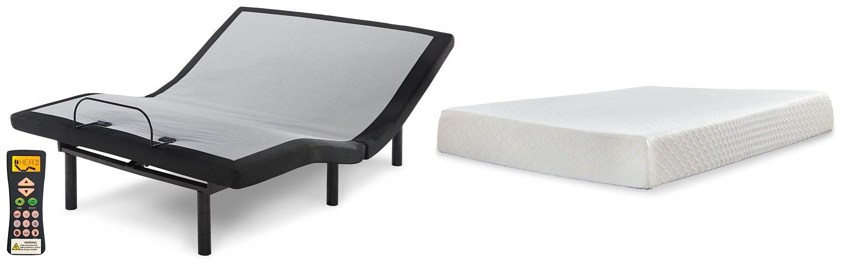 10 Inch Chime Memory Foam Mattress Set - Furniture 4 Less Outlet (Salinas,CA)