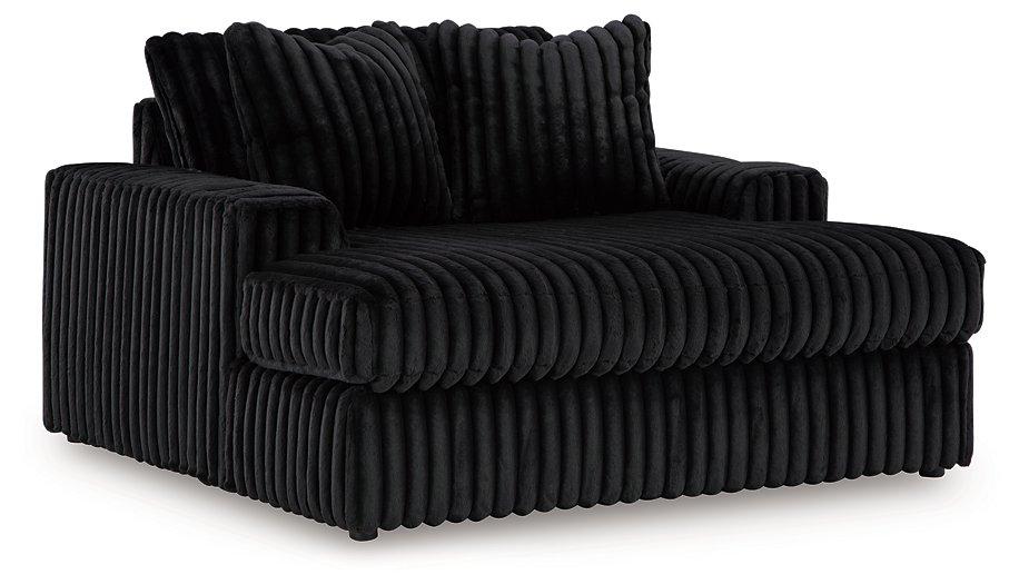 Midnight-Madness Oversized Chaise - Furniture 4 Less Outlet (Salinas,CA)