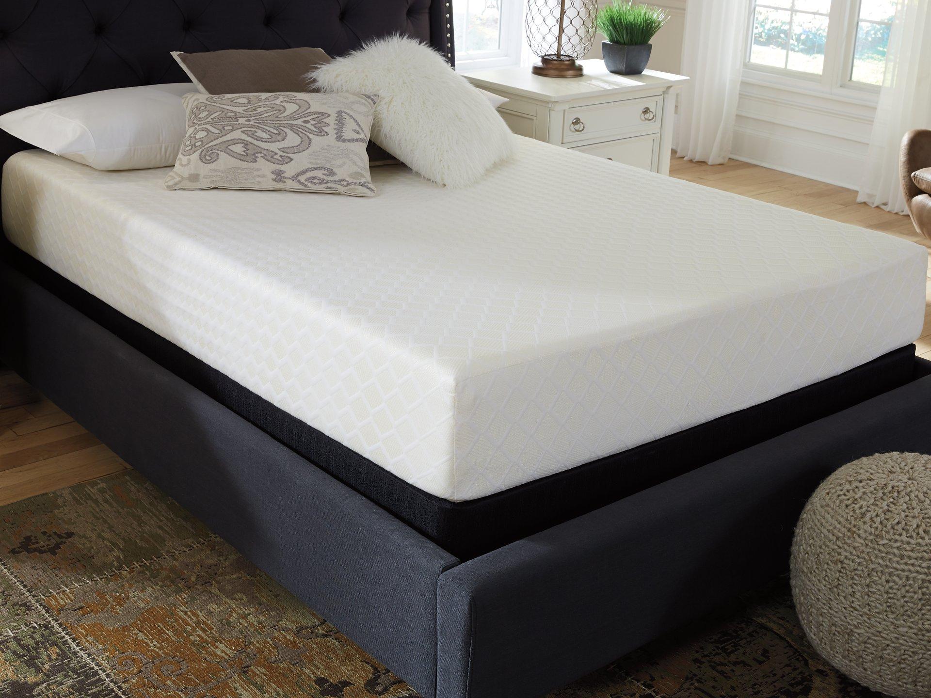 10 Inch Chime Memory Foam Mattress Set - Furniture 4 Less Outlet (Salinas,CA)