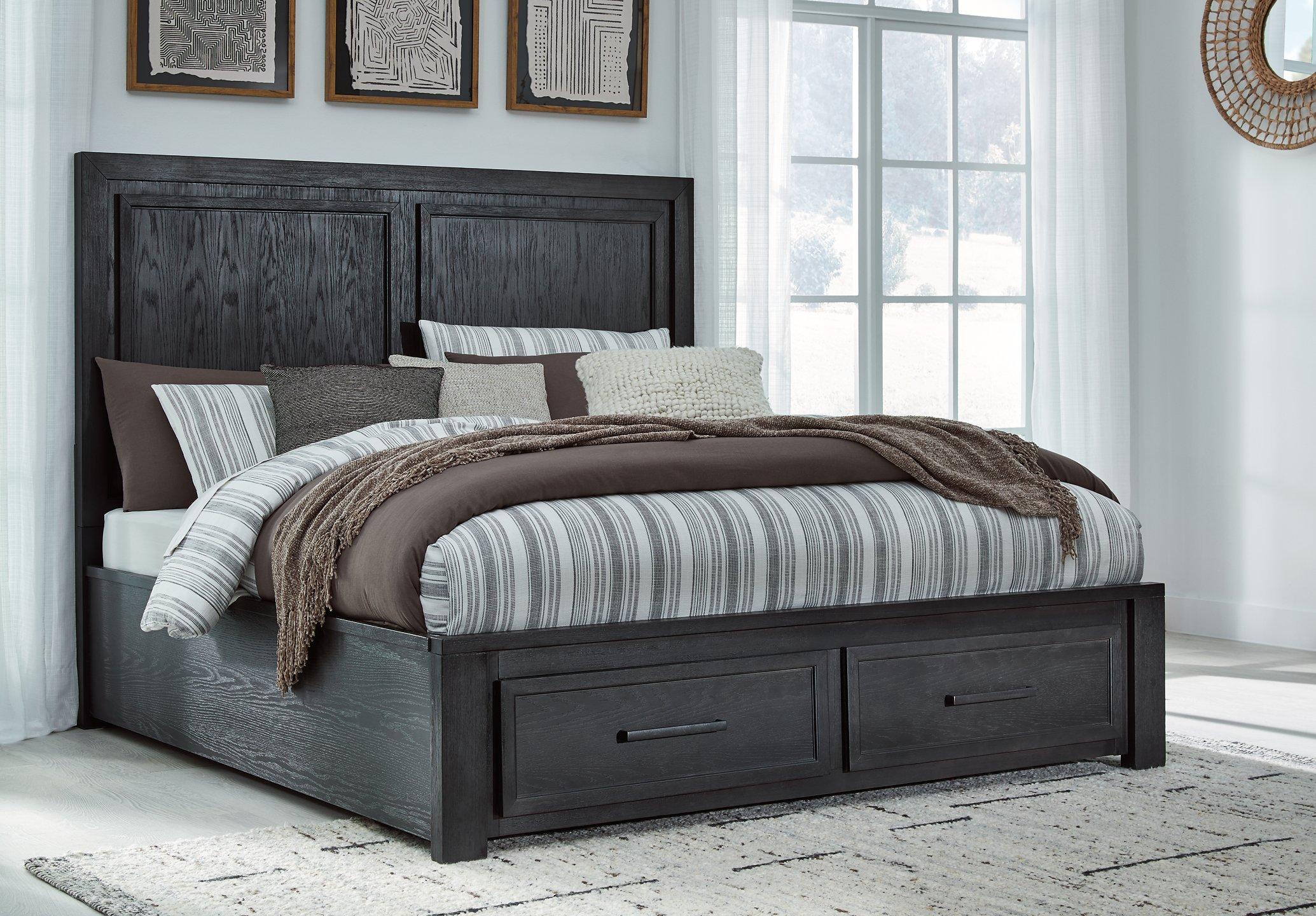 Foyland Panel Storage Bed - Furniture 4 Less Outlet (Salinas,CA)