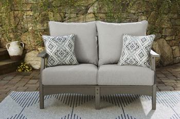 Visola Outdoor Loveseat, Lounge Chairs, Coffee Table - Furniture 4 Less Outlet (Salinas,CA)