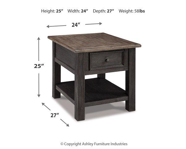 Tyler Creek End Table Set - Furniture 4 Less Outlet (Salinas,CA)