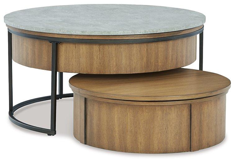 Fridley Nesting Coffee Table (Set of 2) - Furniture 4 Less Outlet (Salinas,CA)