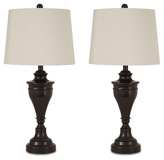 Darlita Table Lamp (Set of 2) - Furniture 4 Less Outlet (Salinas,CA)