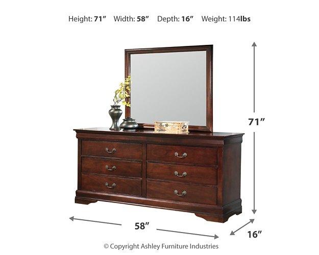 Alisdair Dresser and Mirror - Furniture 4 Less Outlet (Salinas,CA)