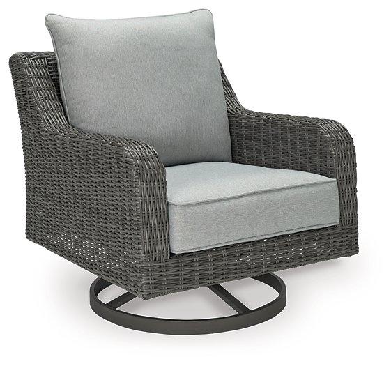 Elite Park Outdoor Swivel Lounge with Cushion - Furniture 4 Less Outlet (Salinas,CA)