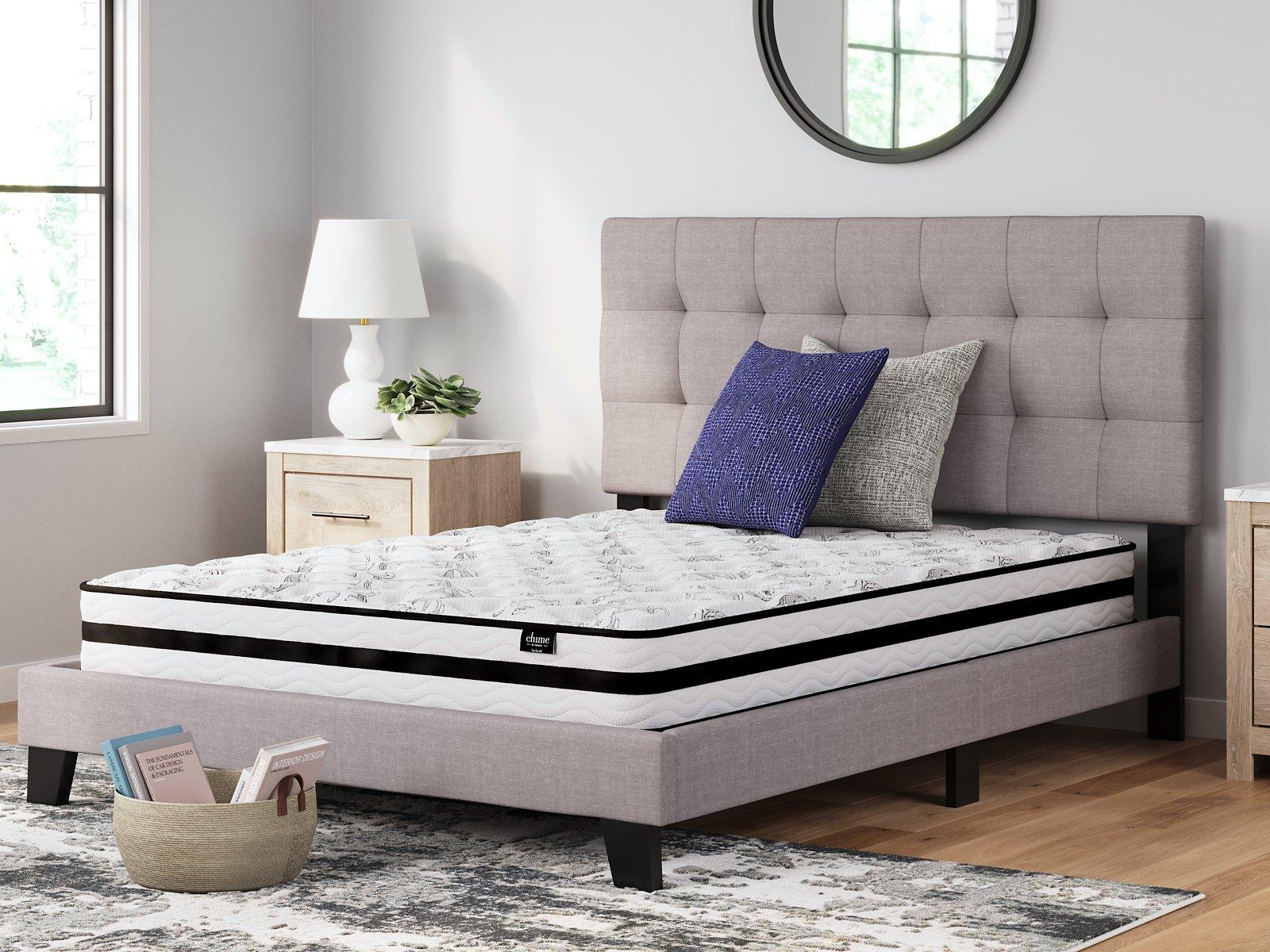 8 Inch Chime Innerspring Mattress Set - Furniture 4 Less Outlet (Salinas,CA)