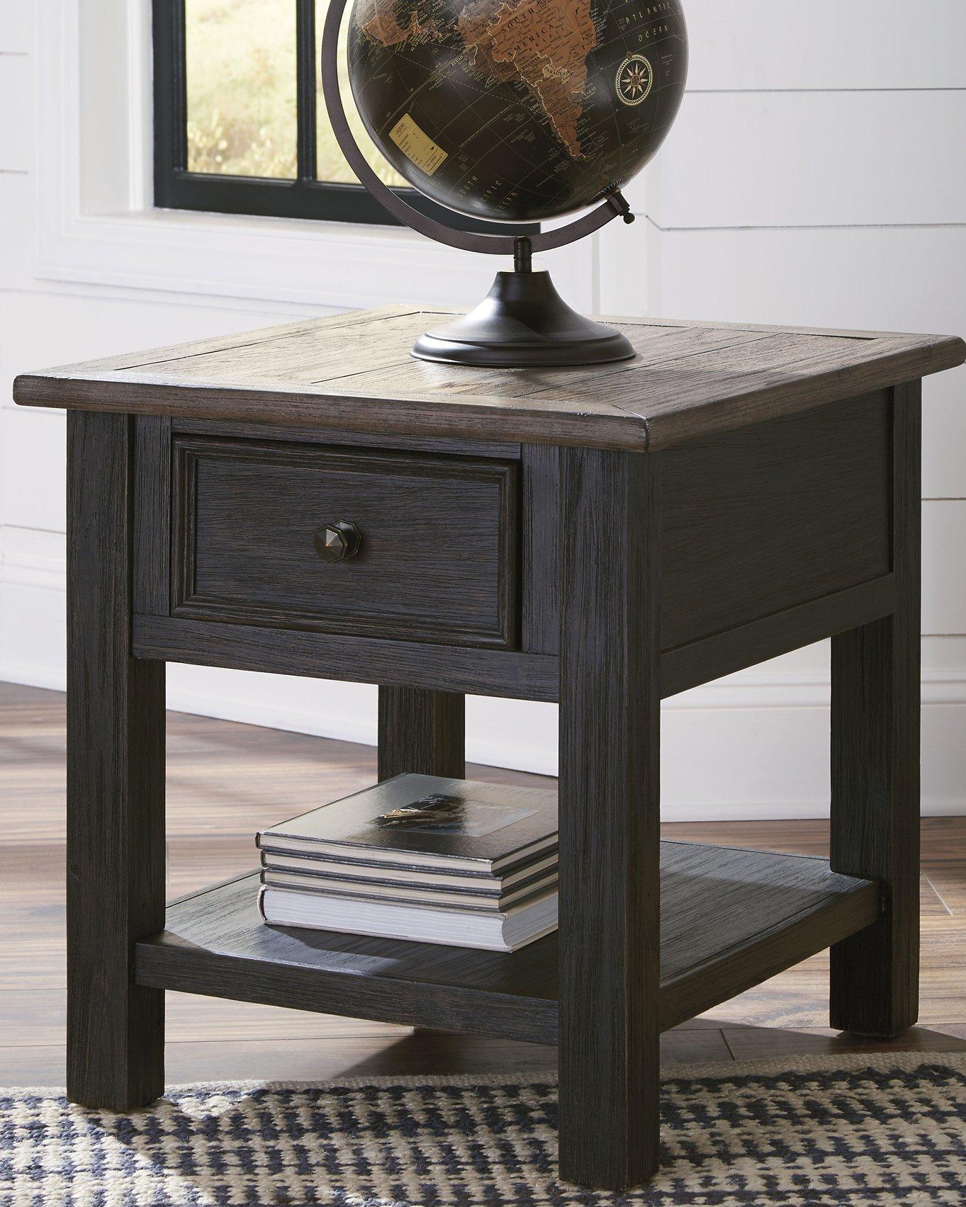 Tyler Creek End Table Set - Furniture 4 Less Outlet (Salinas,CA)