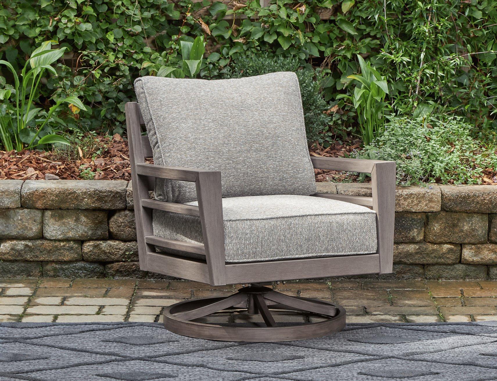 Hillside Barn Outdoor Swivel Lounge with Cushion - Furniture 4 Less Outlet (Salinas,CA)