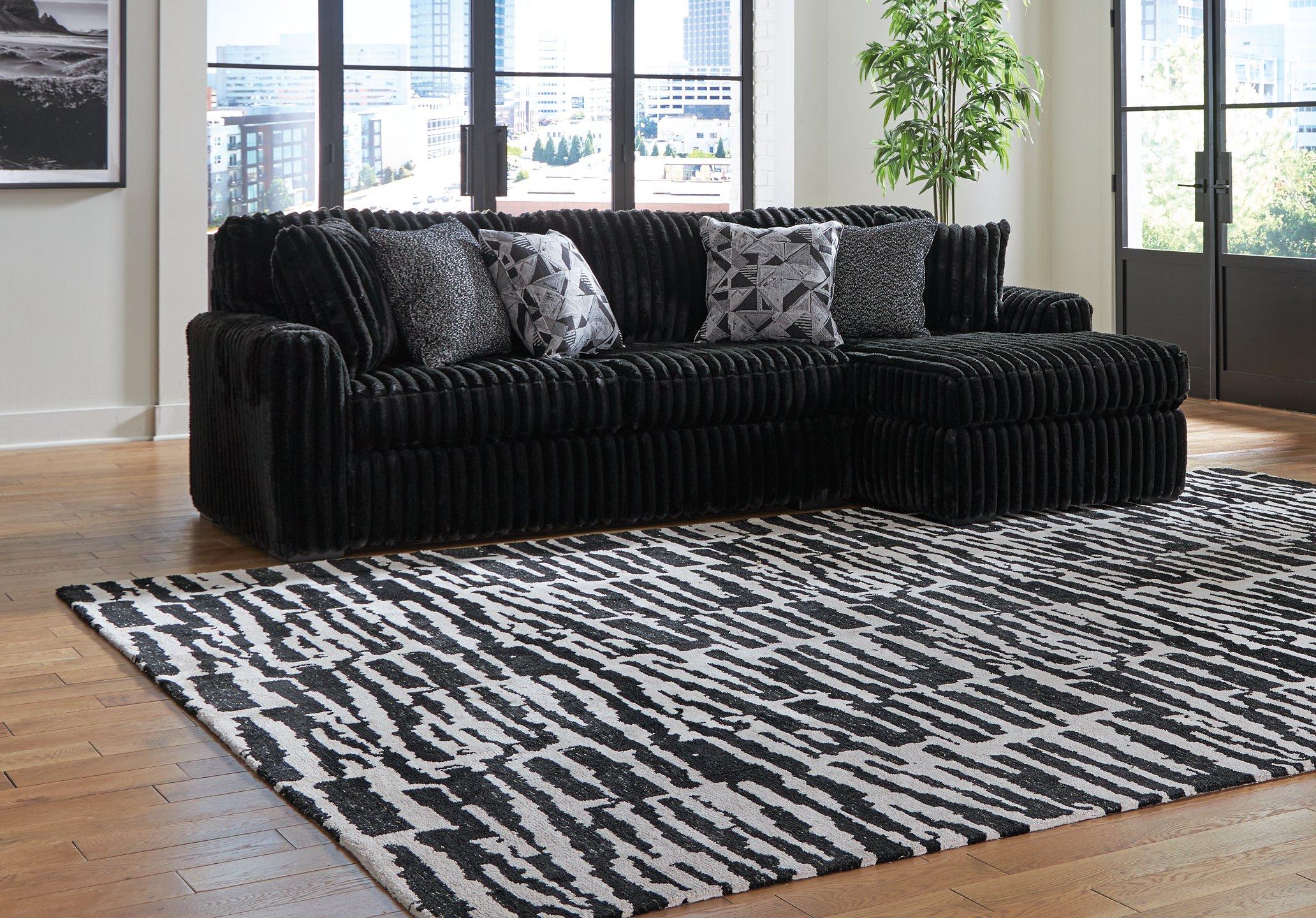 Midnight-Madness Sectional Sofa with Chaise - Furniture 4 Less Outlet (Salinas,CA)
