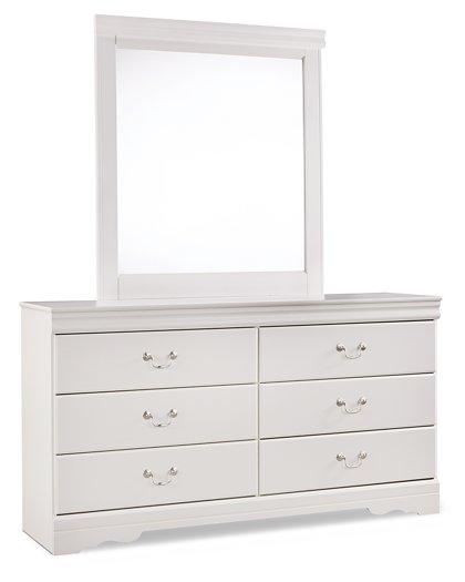 Anarasia Dresser and Mirror - Furniture 4 Less Outlet (Salinas,CA)