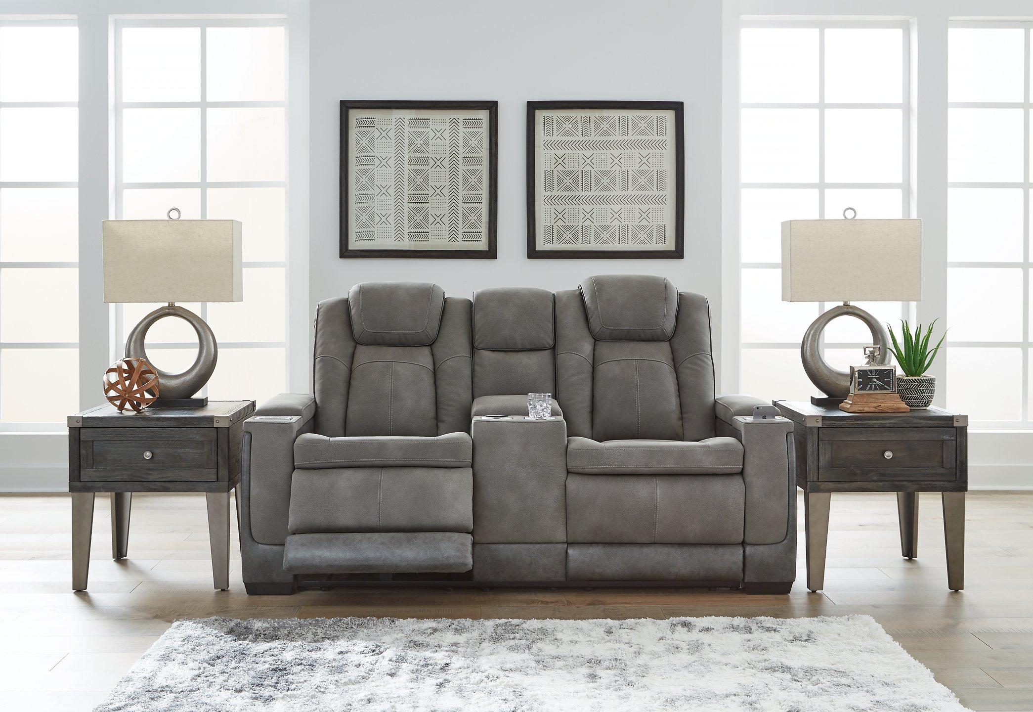 Next-Gen DuraPella Power Reclining Loveseat with Console - Furniture 4 Less Outlet (Salinas,CA)