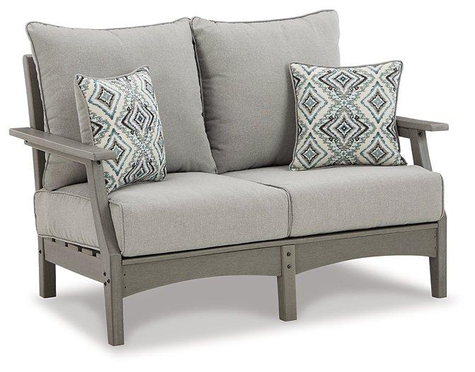 Visola Outdoor Loveseat, Lounge Chairs, Coffee Table - Furniture 4 Less Outlet (Salinas,CA)