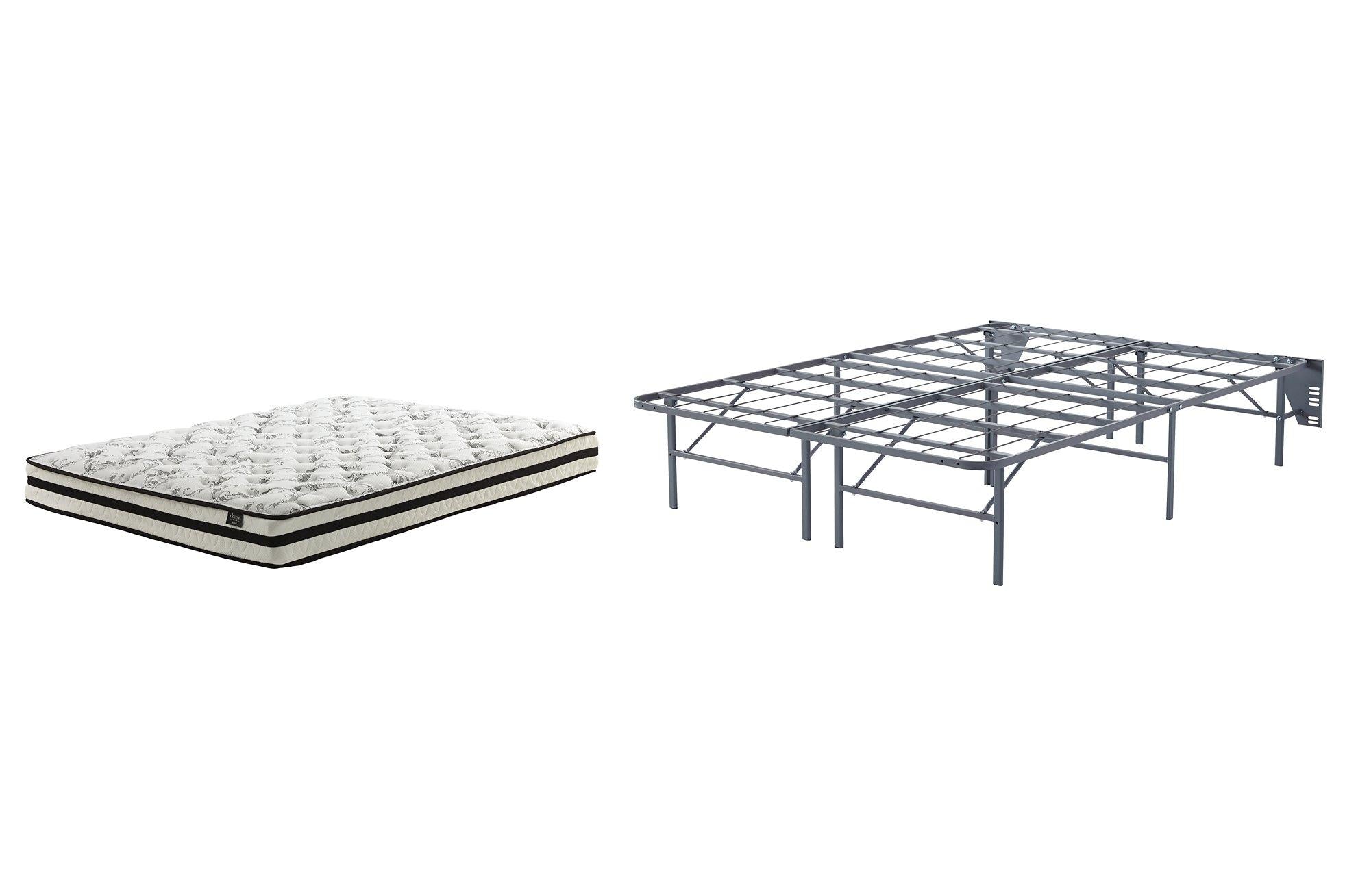 8 Inch Chime Innerspring Mattress Set - Furniture 4 Less Outlet (Salinas,CA)