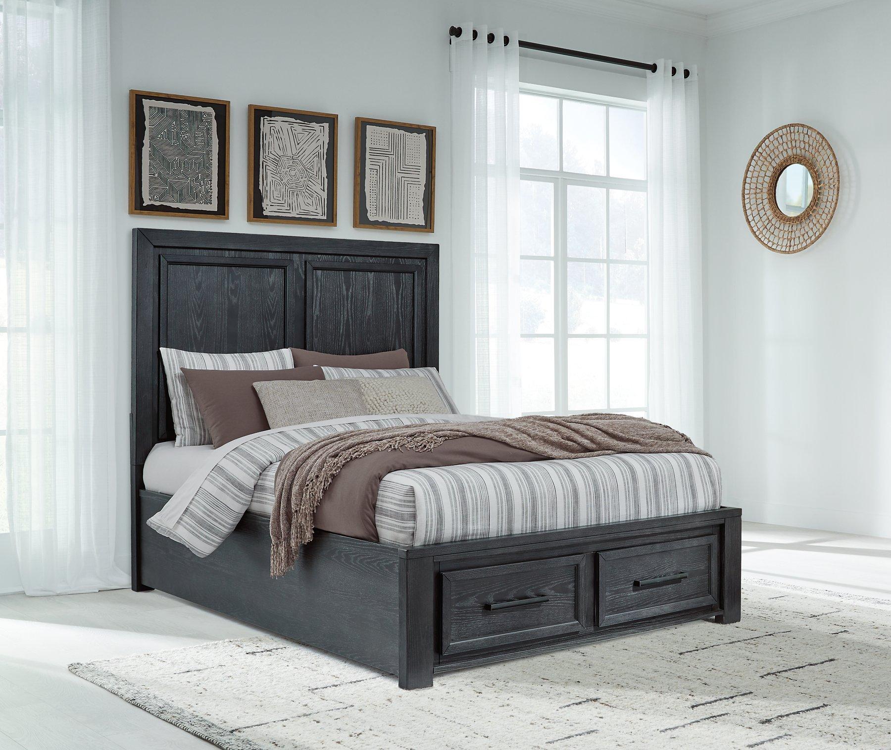 Foyland Panel Storage Bed - Furniture 4 Less Outlet (Salinas,CA)