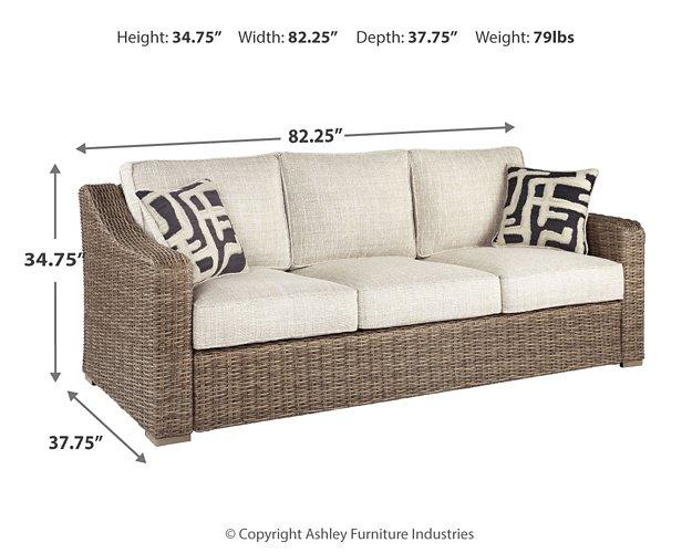 Beachcroft Beachcroft Nuvella Sofa with Coffee and End Table - Furniture 4 Less Outlet (Salinas,CA)
