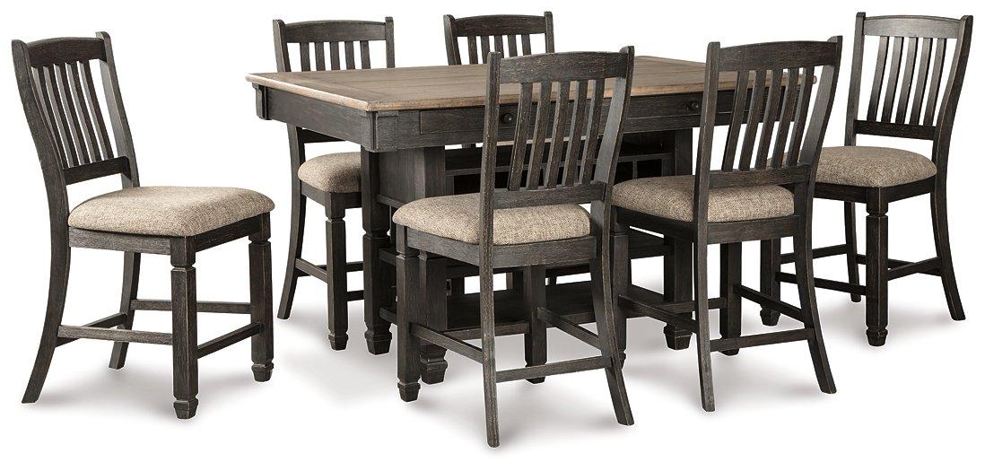 Tyler Creek Counter Height Dining Set - Furniture 4 Less Outlet (Salinas,CA)