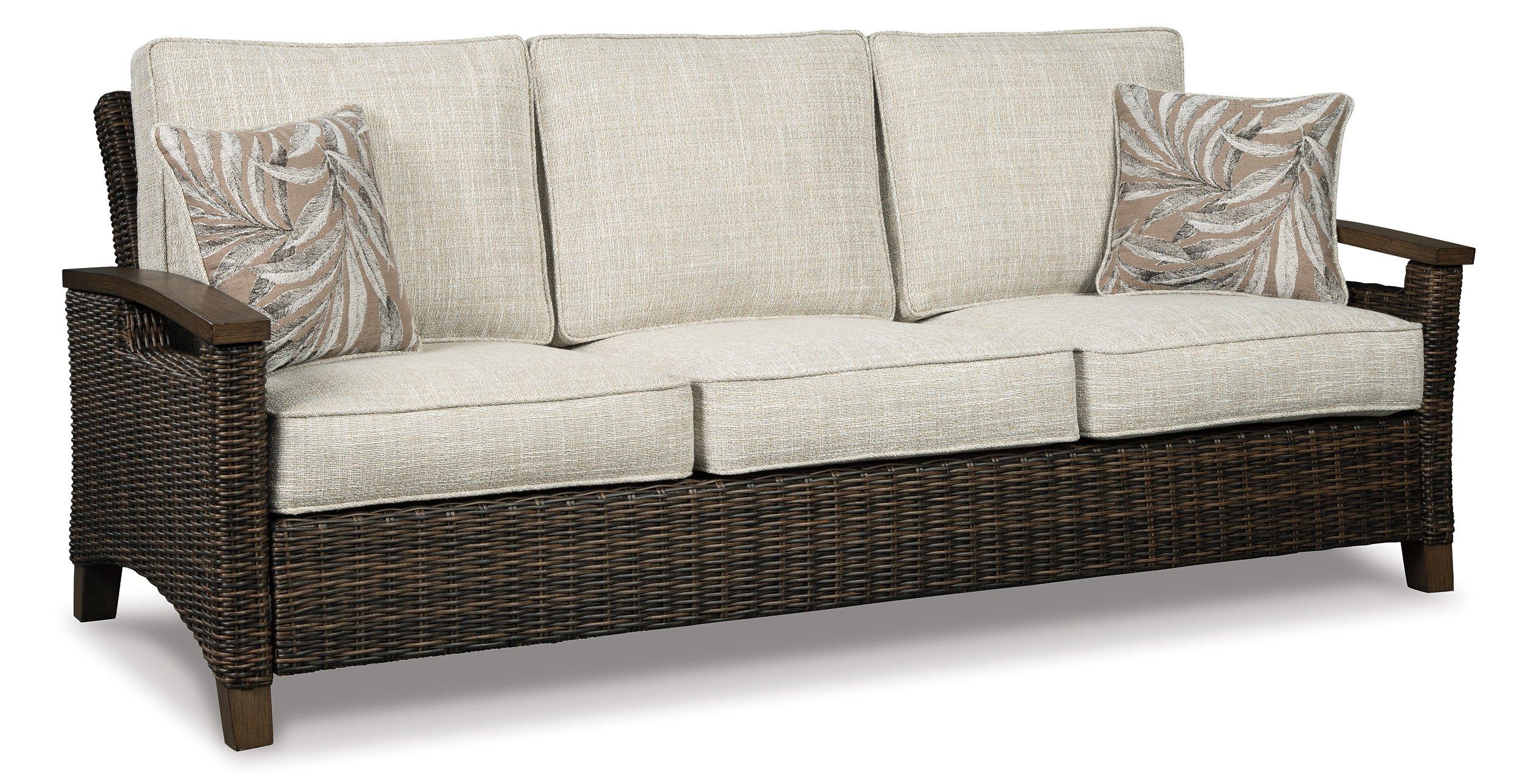 Paradise Trail Outdoor Sofa, Lounge Chairs and Fire Pit Table - Furniture 4 Less Outlet (Salinas,CA)