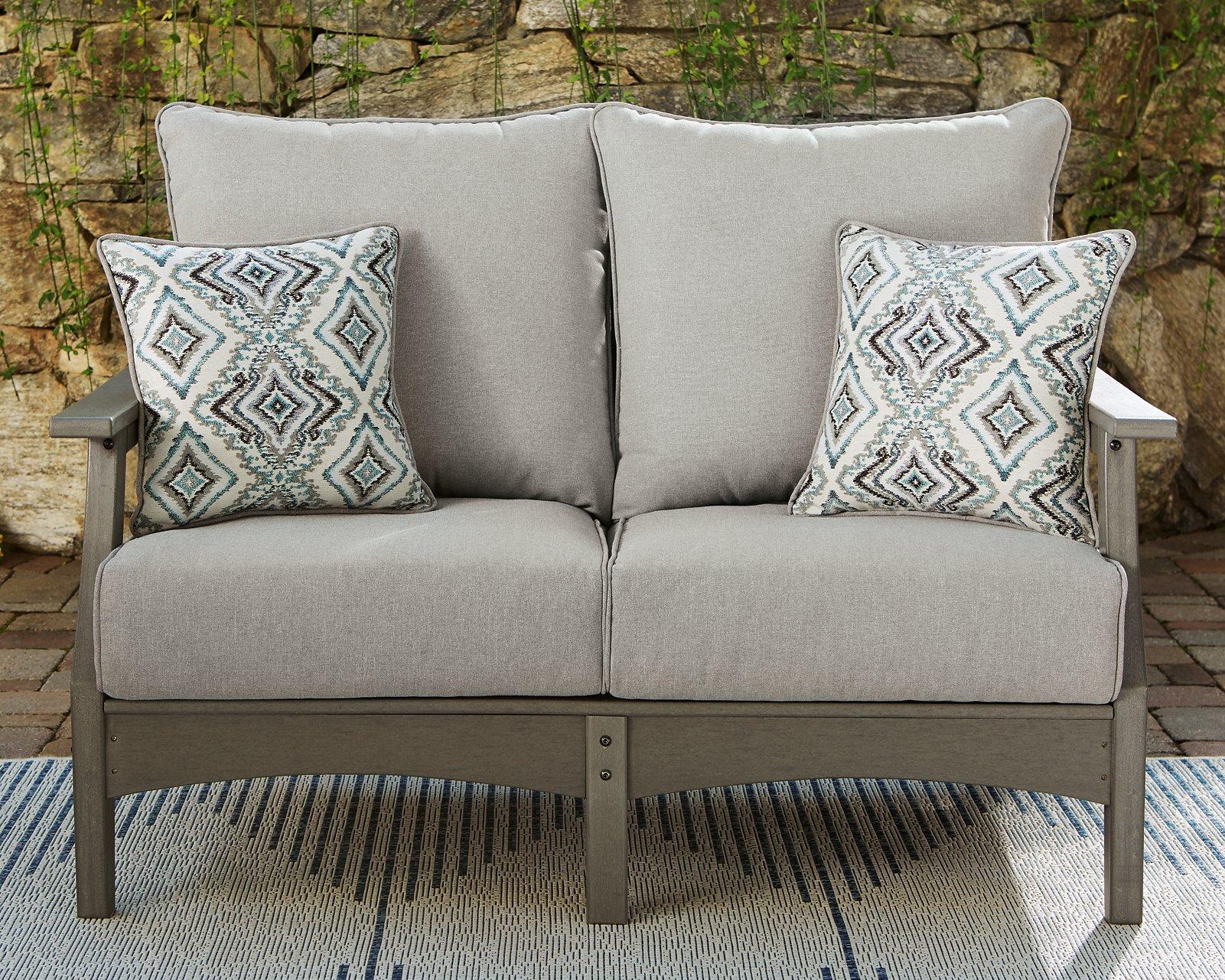 Visola Outdoor Loveseat, Lounge Chairs, Coffee Table - Furniture 4 Less Outlet (Salinas,CA)
