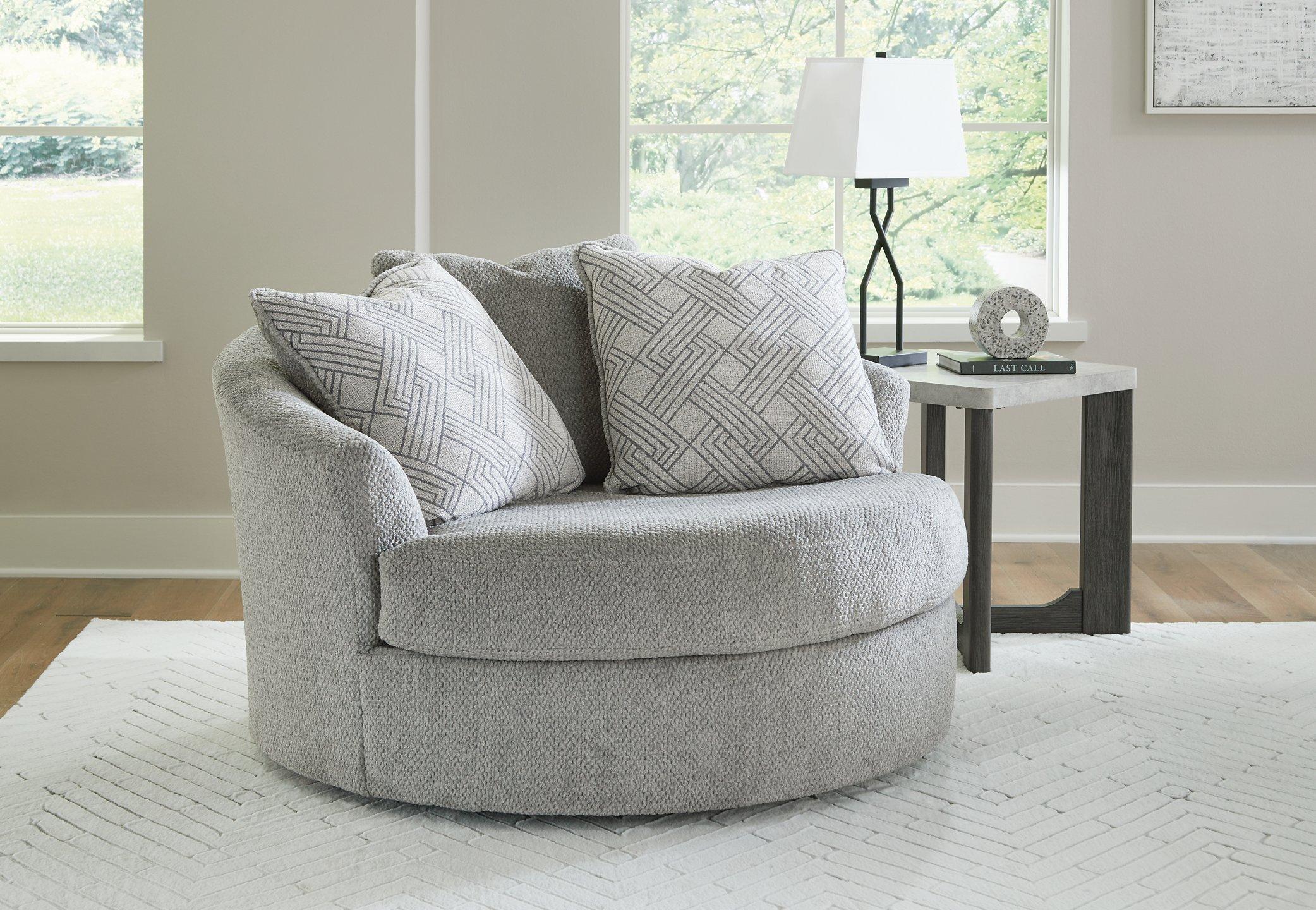 Casselbury Oversized Swivel Accent Chair - Furniture 4 Less Outlet (Salinas,CA)