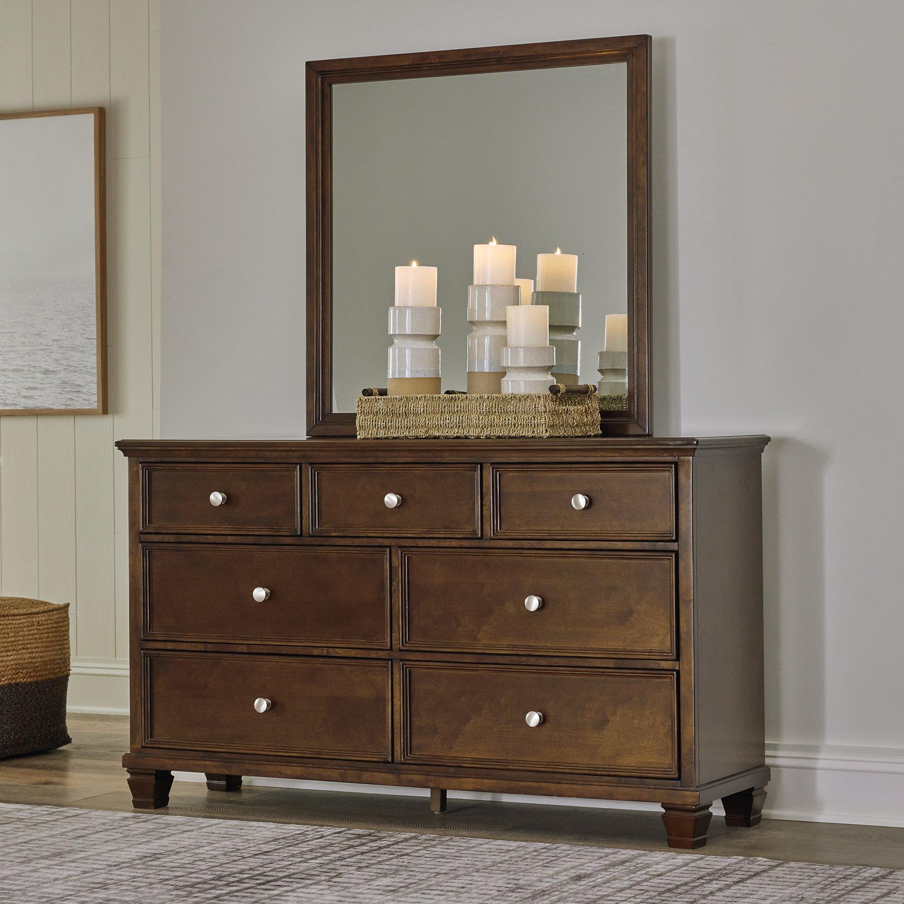 Danabrin Dresser and Mirror - Furniture 4 Less Outlet (Salinas,CA)