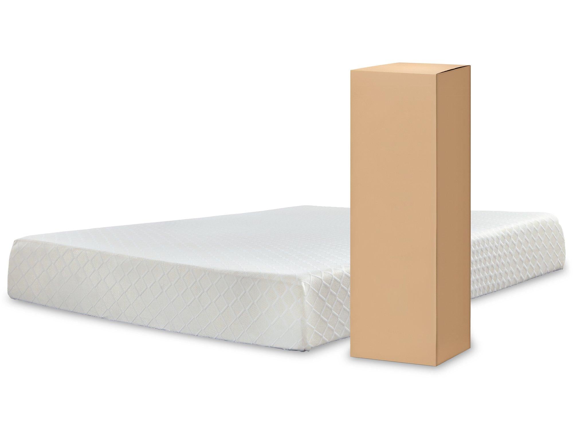 10 Inch Chime Memory Foam Mattress Set - Furniture 4 Less Outlet (Salinas,CA)