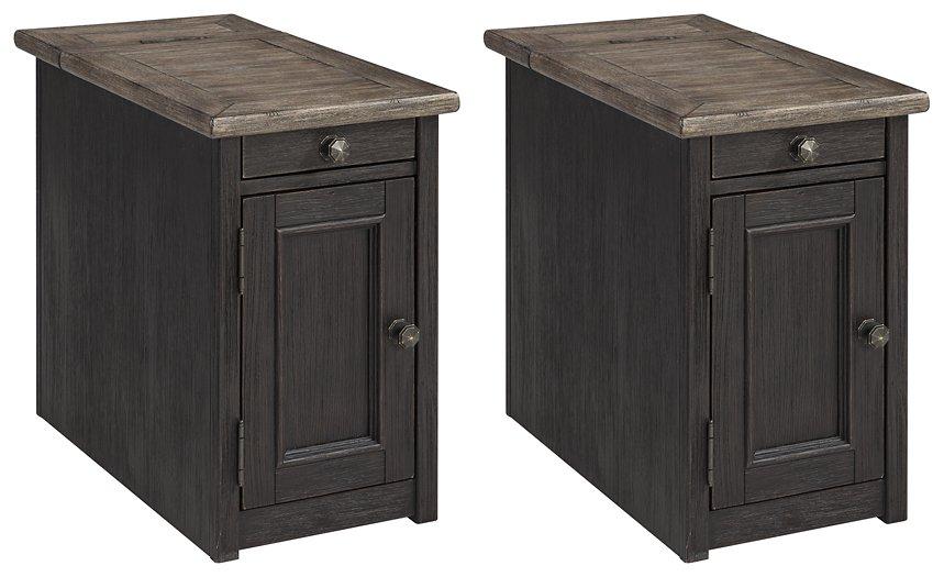 Tyler Creek End Table Set - Furniture 4 Less Outlet (Salinas,CA)