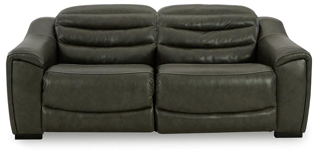 Center Line Power Reclining Sectional Loveseat - Furniture 4 Less Outlet (Salinas,CA)