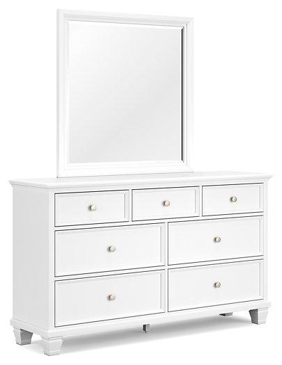 Fortman Dresser and Mirror - Furniture 4 Less Outlet (Salinas,CA)