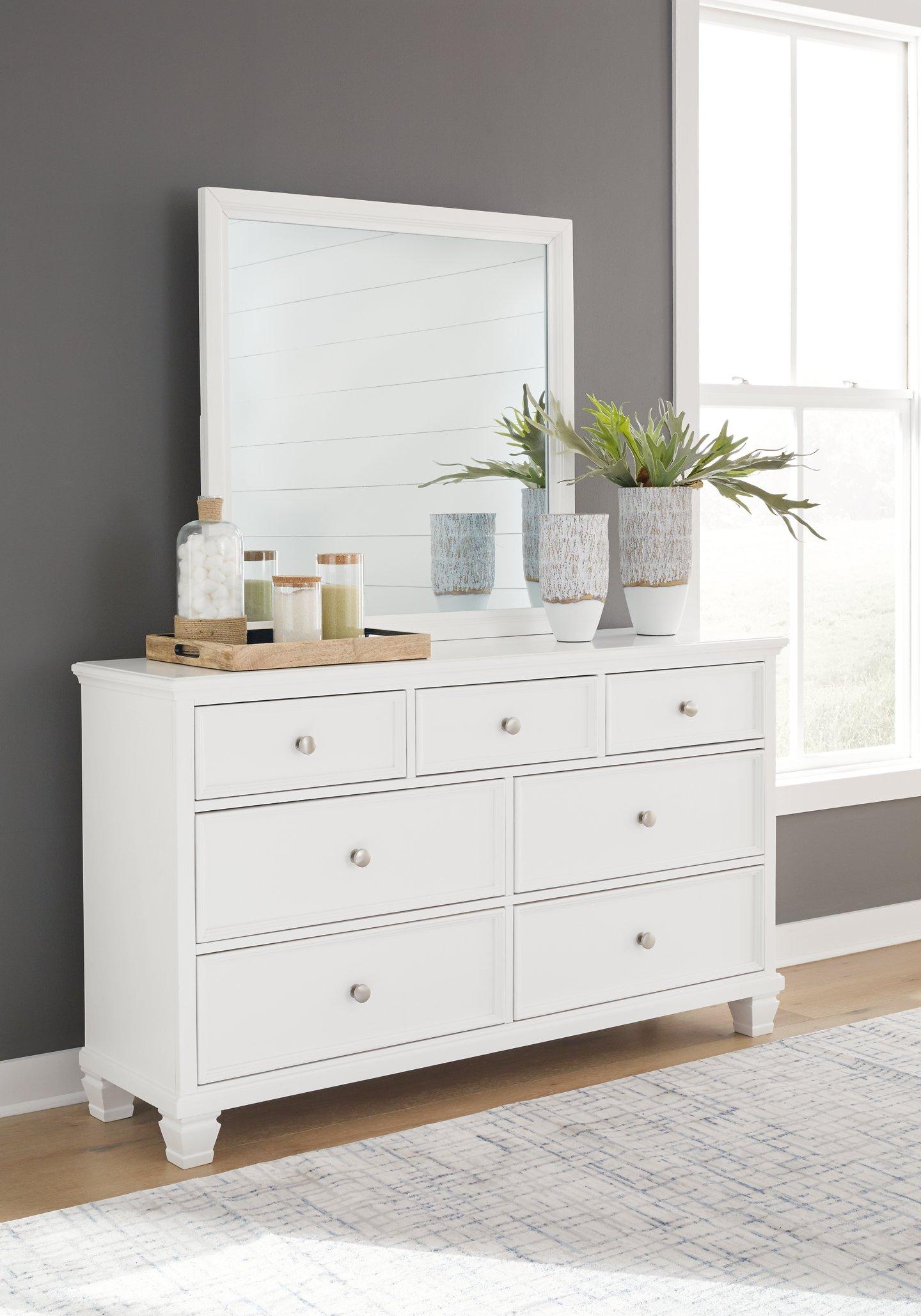 Fortman Dresser and Mirror - Furniture 4 Less Outlet (Salinas,CA)