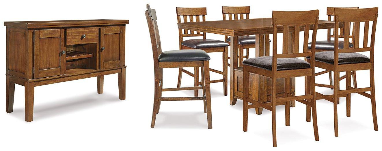 Ralene Counter Height Dining Set - Furniture 4 Less Outlet (Salinas,CA)