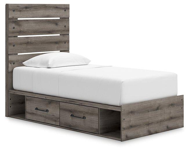 Graystorm Bed with Storage - Furniture 4 Less Outlet (Salinas,CA)