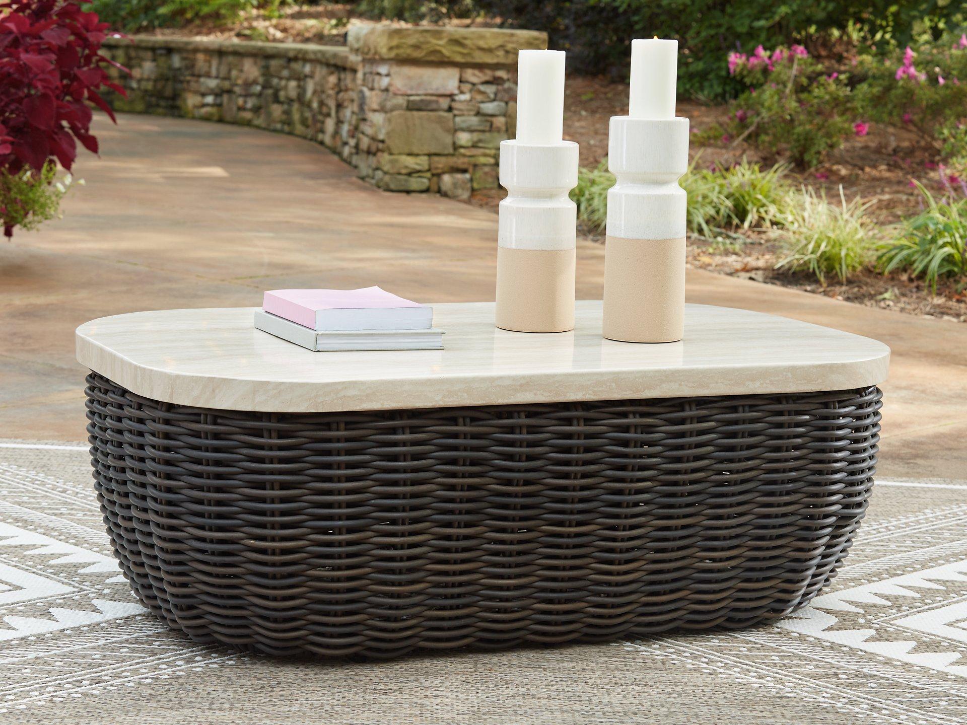 Kimora Outdoor Coffee Table - Furniture 4 Less Outlet (Salinas,CA)