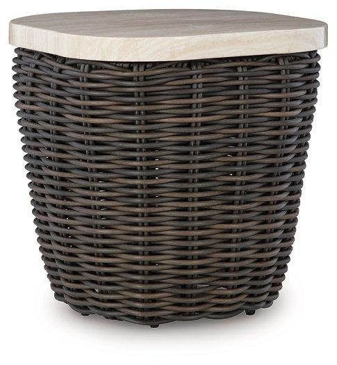 Kimora Outdoor End Table - Furniture 4 Less Outlet (Salinas,CA)