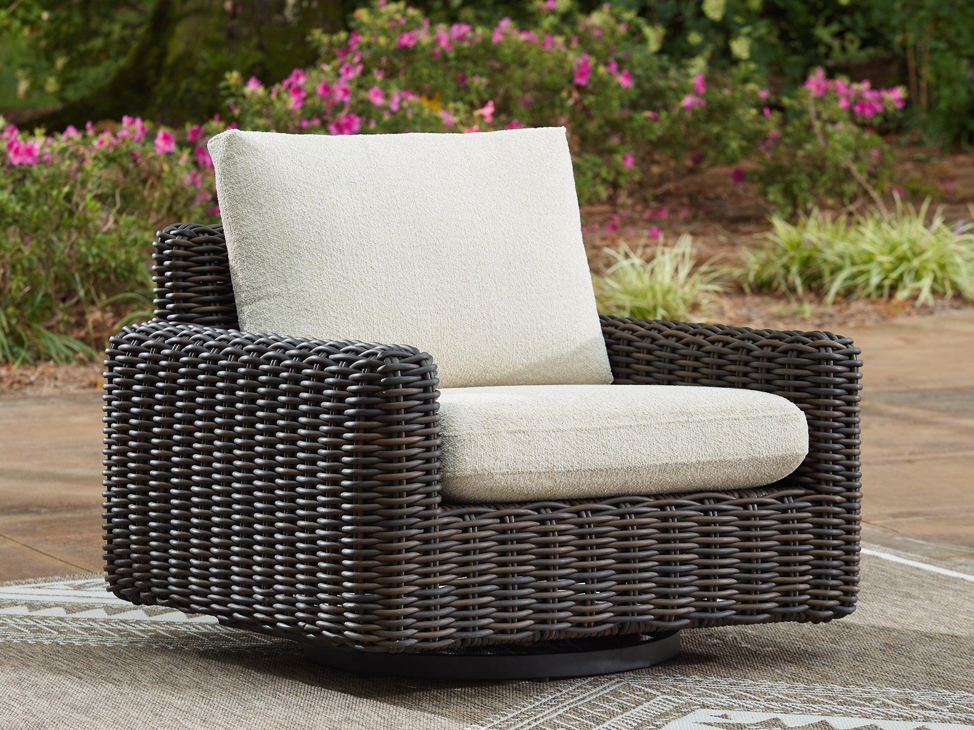 Kimora Outdoor Swivel Lounge Chair - Furniture 4 Less Outlet (Salinas,CA)