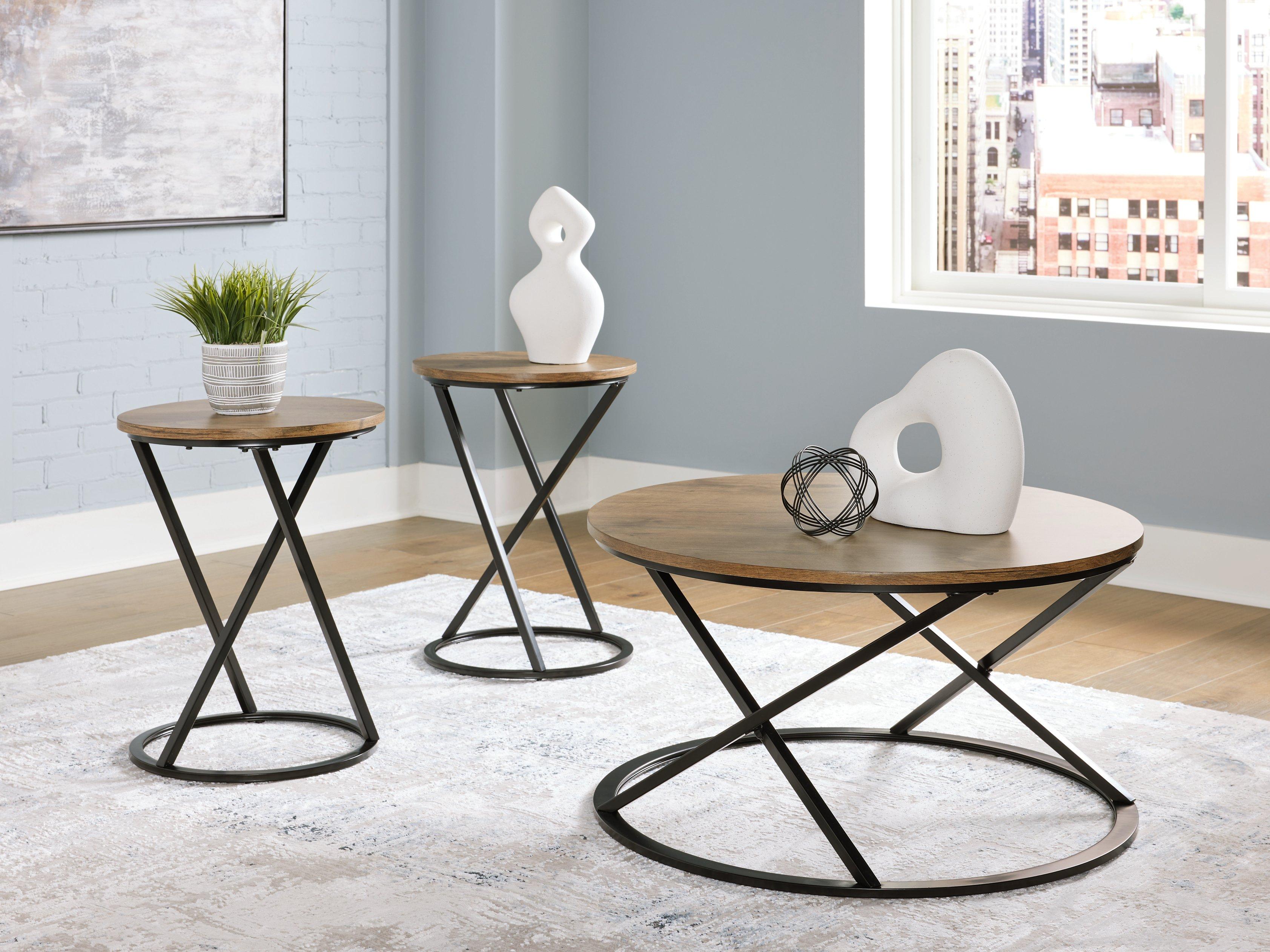 Cassbryn Table (Set of 3) - Furniture 4 Less Outlet (Salinas,CA)