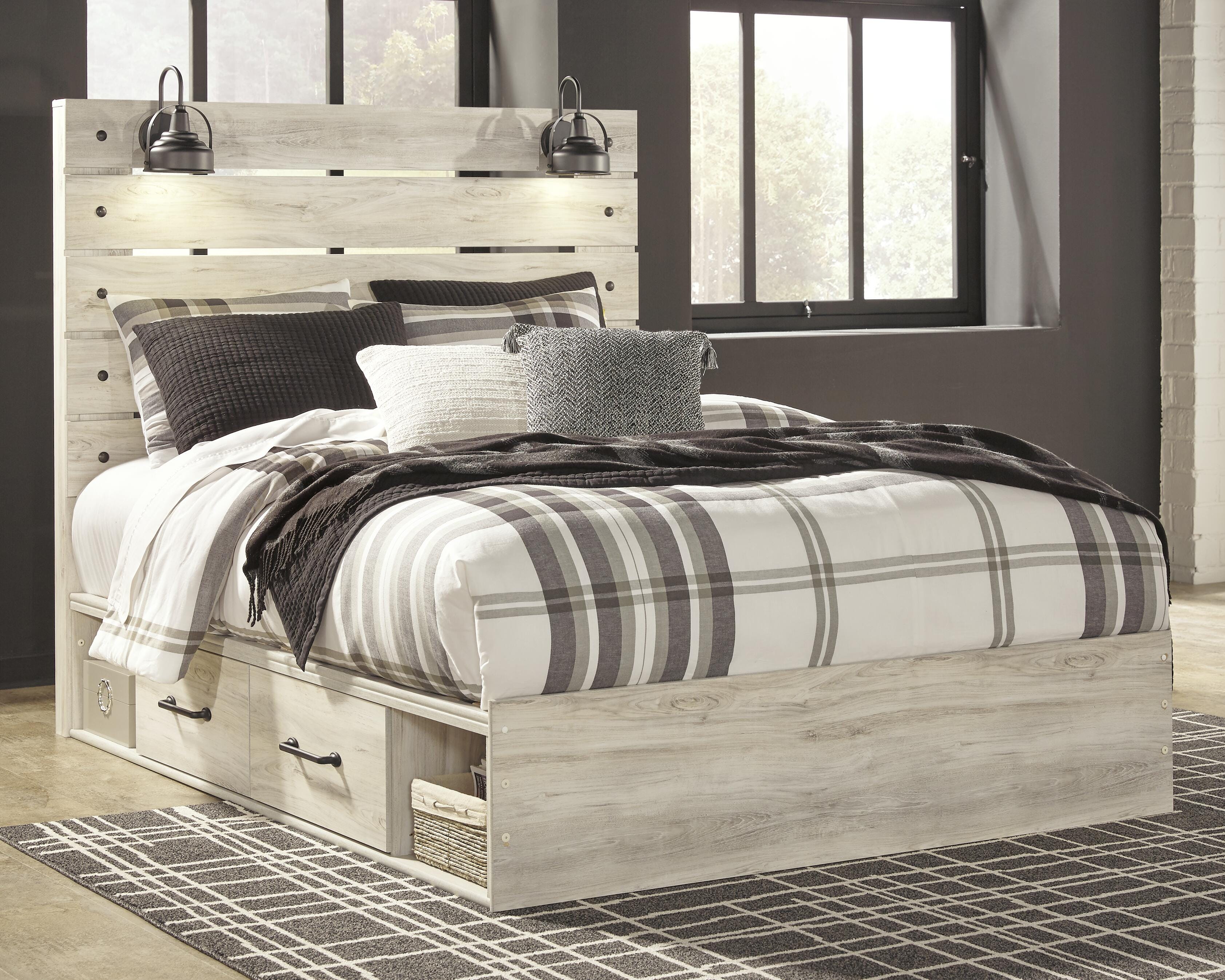 Cambeck Bed with 2 Storage Drawers