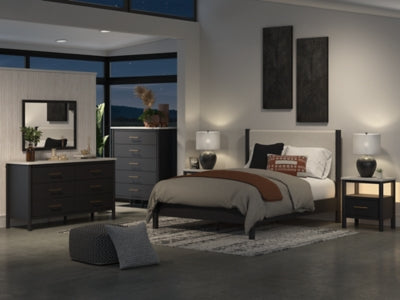 Cadmori Upholstered Bed - Furniture 4 Less Outlet (Salinas,CA)