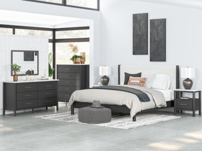 Cadmori Upholstered Bed - Furniture 4 Less Outlet (Salinas,CA)