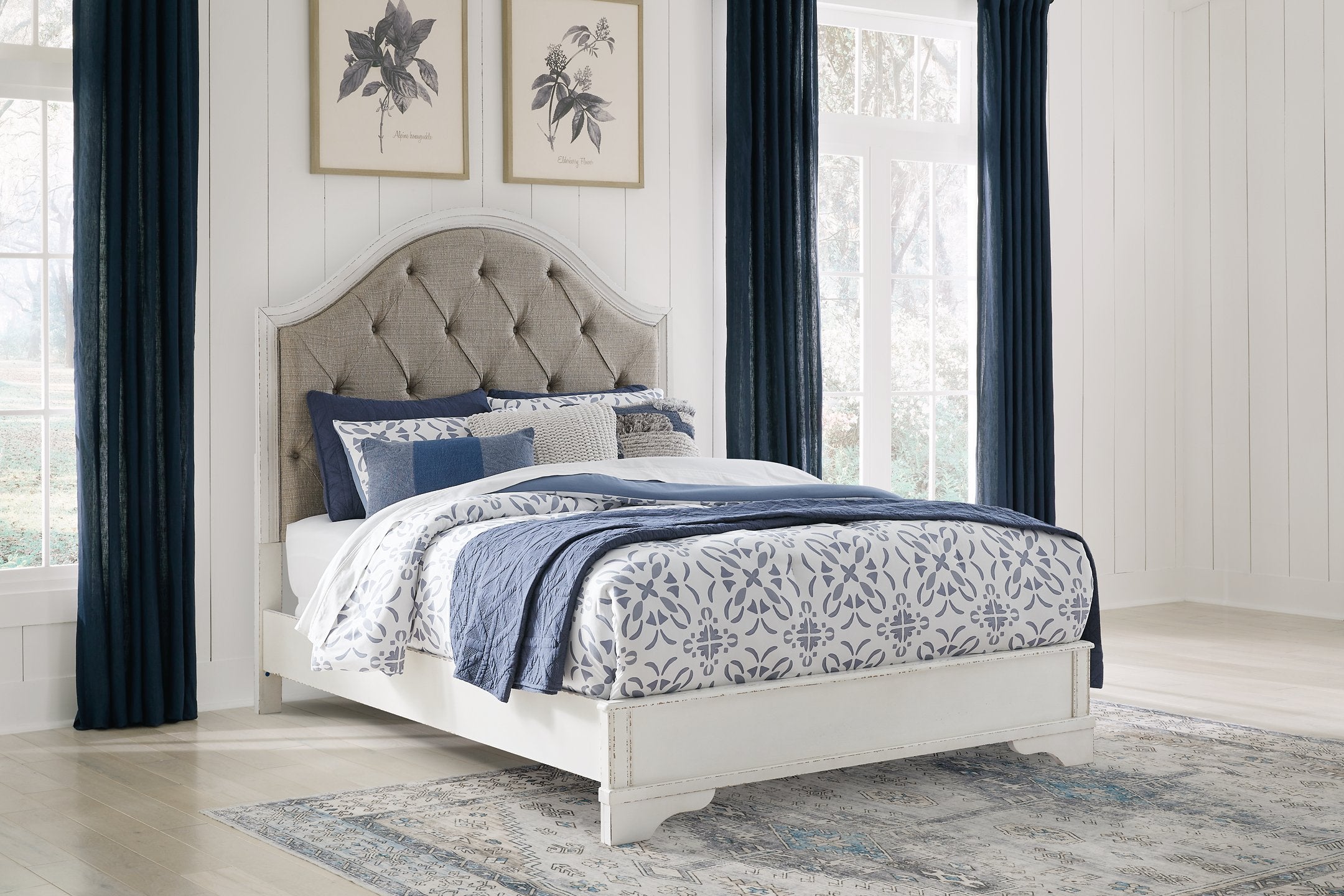 Blendon Queen Upholstered Bed - Furniture 4 Less Outlet (Salinas,CA)