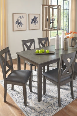 Caitbrook Dining Table and Chairs (Set of 7) - Furniture 4 Less Outlet (Salinas,CA)