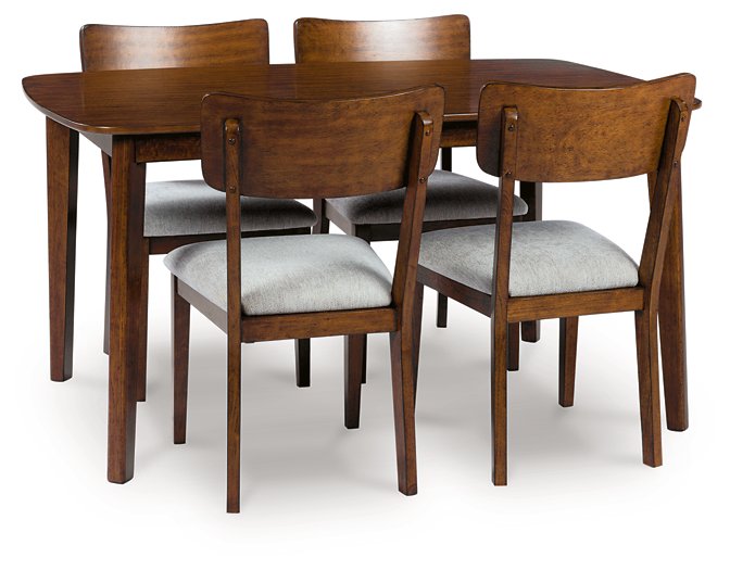 Tameride Dining Table and 4 Chairs (Set of 5) - Furniture 4 Less Outlet (Salinas,CA)