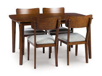 Tameride Dining Table and 4 Chairs (Set of 5) - Furniture 4 Less Outlet (Salinas,CA)