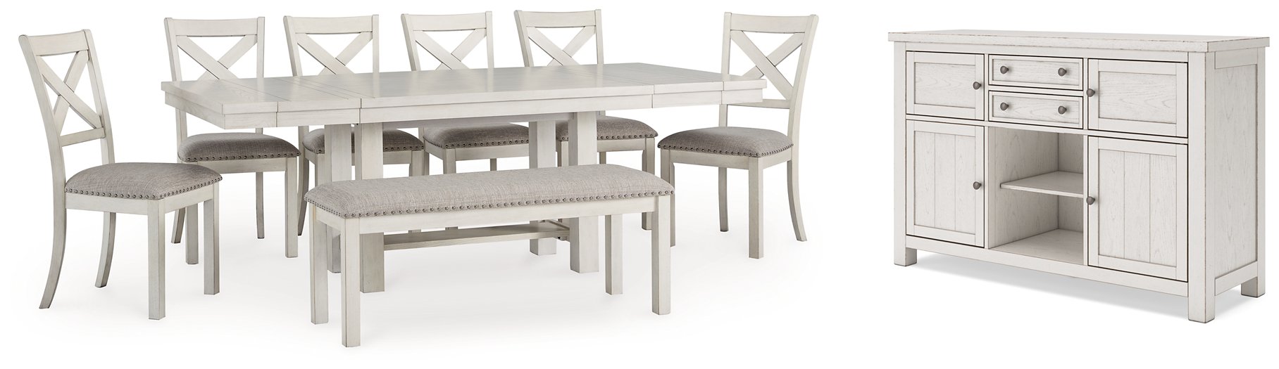 Robbinsdale Dining Package - Furniture 4 Less Outlet (Salinas,CA)