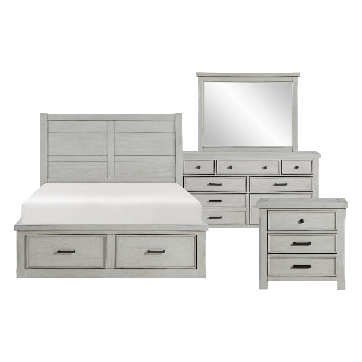 Willowbrook Bed Set - Furniture 4 Less Outlet (Salinas,CA)